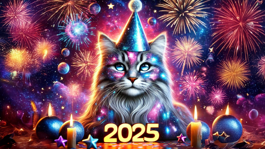 HAPPY MEOW YEAR! 😻🎉🎇