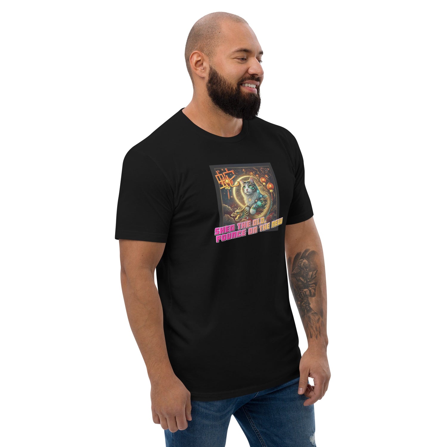 CosmiCats ZodiCats Men's Fitted T-Shirt | Next Level 3600