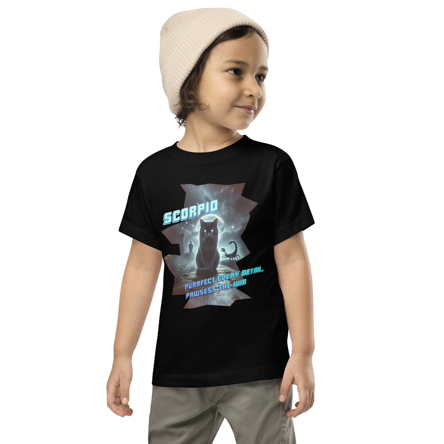 CosmiCats Toddler Staple Tee | Bella + Canvas 3001T