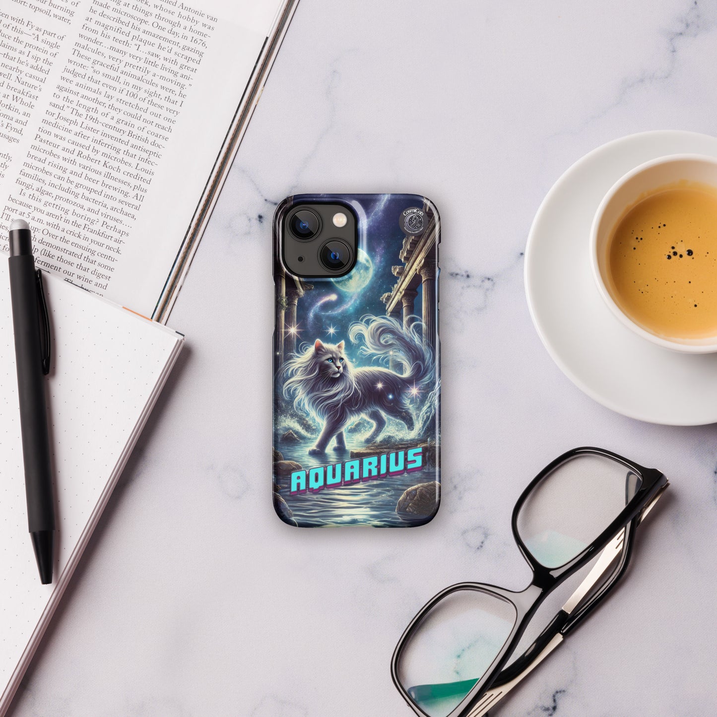 CosmiCats: ZodiCats Aquarius Snap case for iPhone®