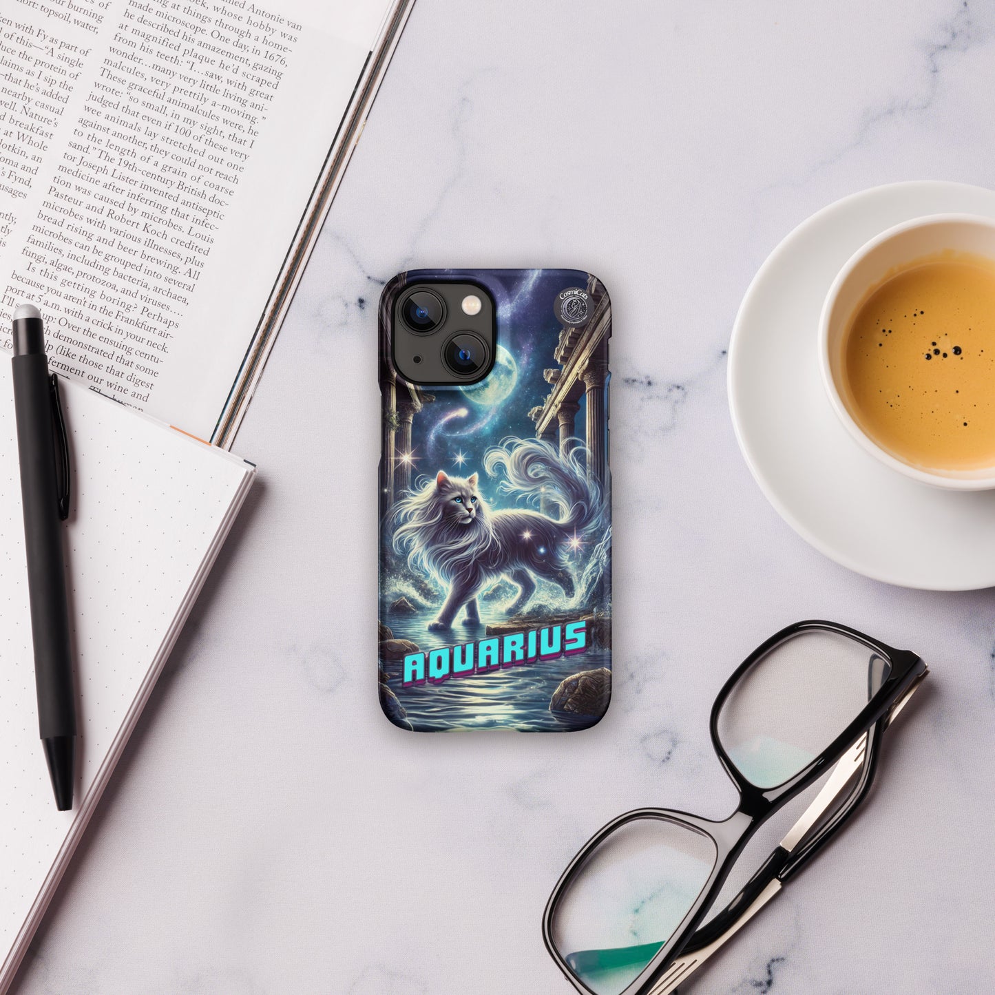 CosmiCats: ZodiCats Aquarius Snap case for iPhone®