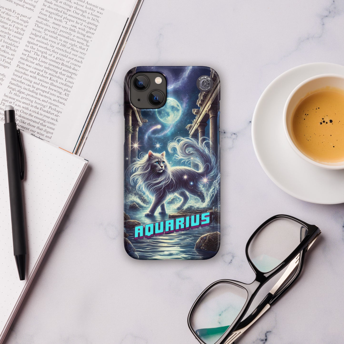 CosmiCats: ZodiCats Aquarius Snap case for iPhone®