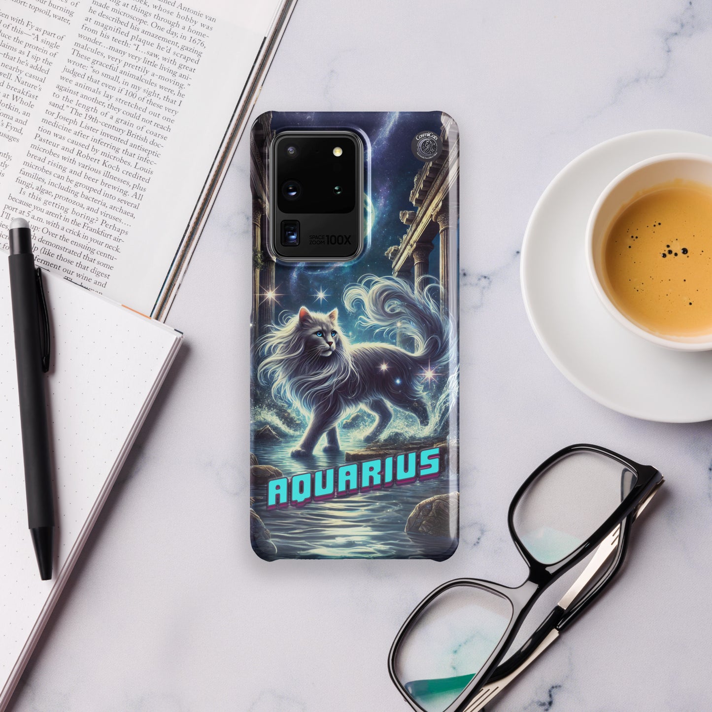 CosmiCats: ZodiCats Aquarius Snap case for Samsung®