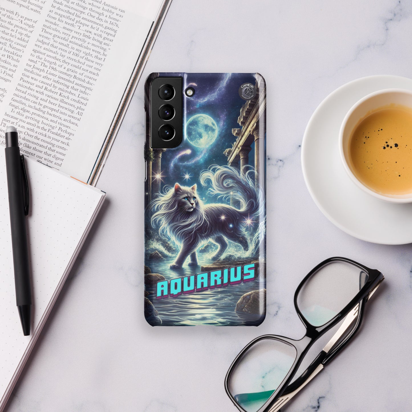 CosmiCats: ZodiCats Aquarius Snap case for Samsung®