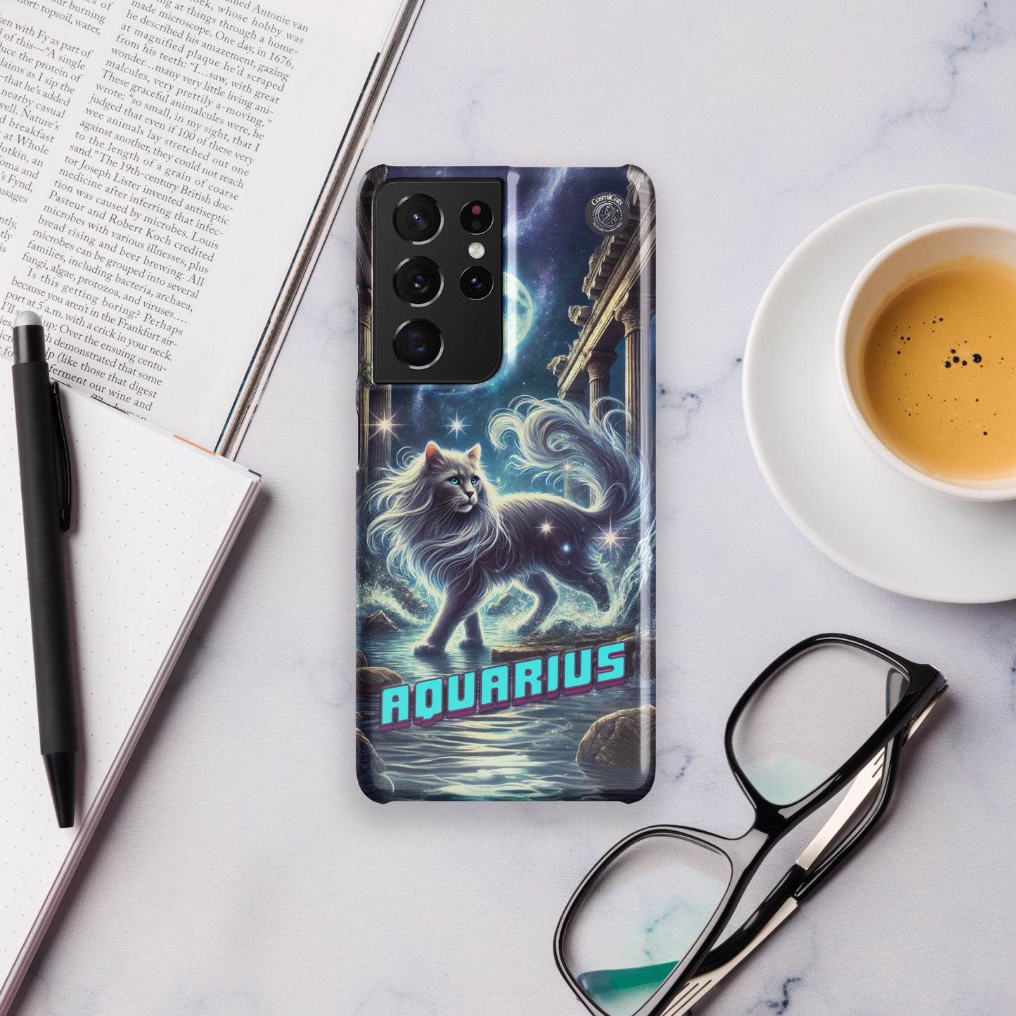 CosmiCats: ZodiCats Aquarius Snap case for Samsung®