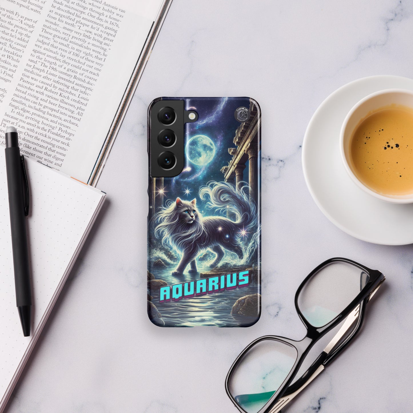 CosmiCats: ZodiCats Aquarius Snap case for Samsung®