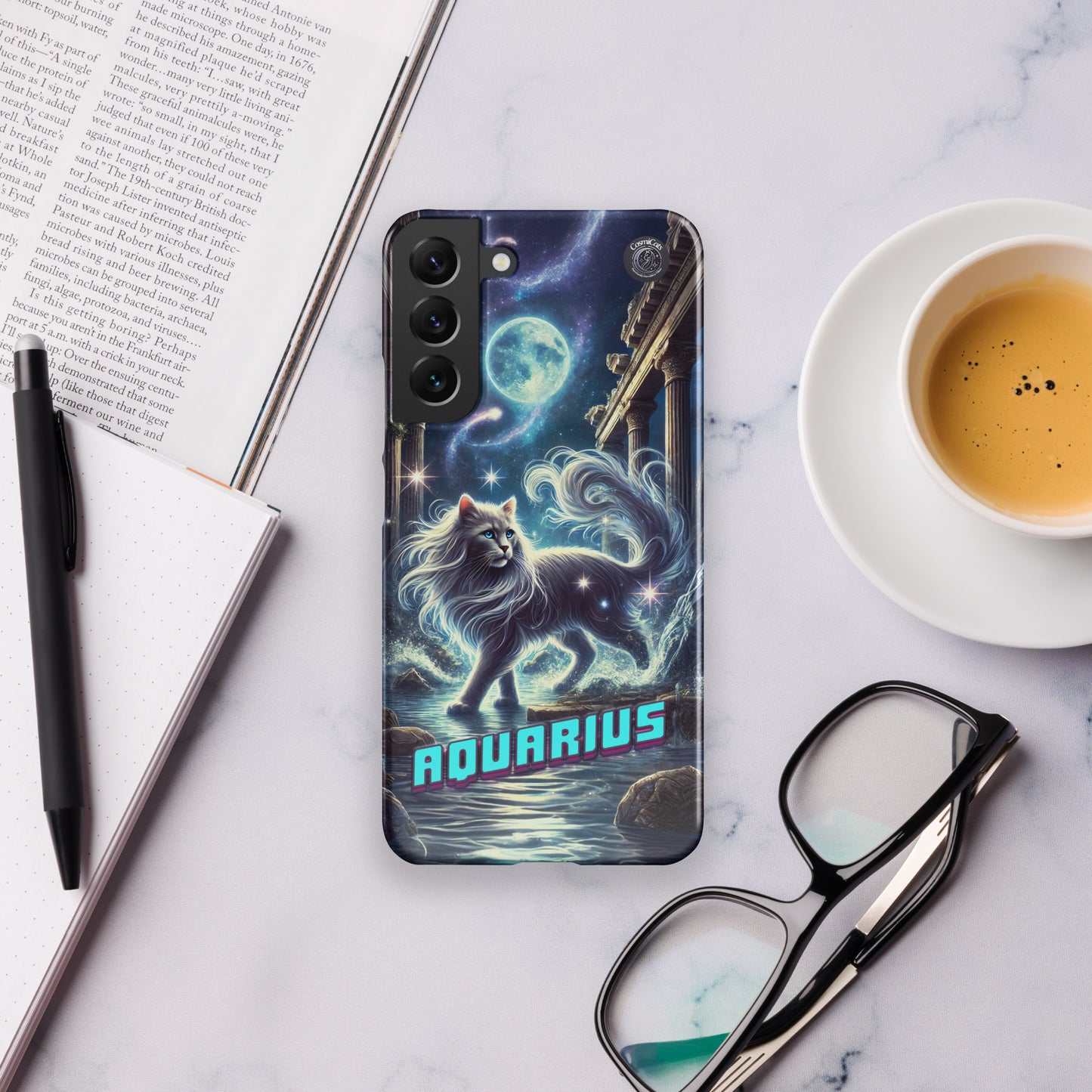 CosmiCats: ZodiCats Aquarius Snap case for Samsung®