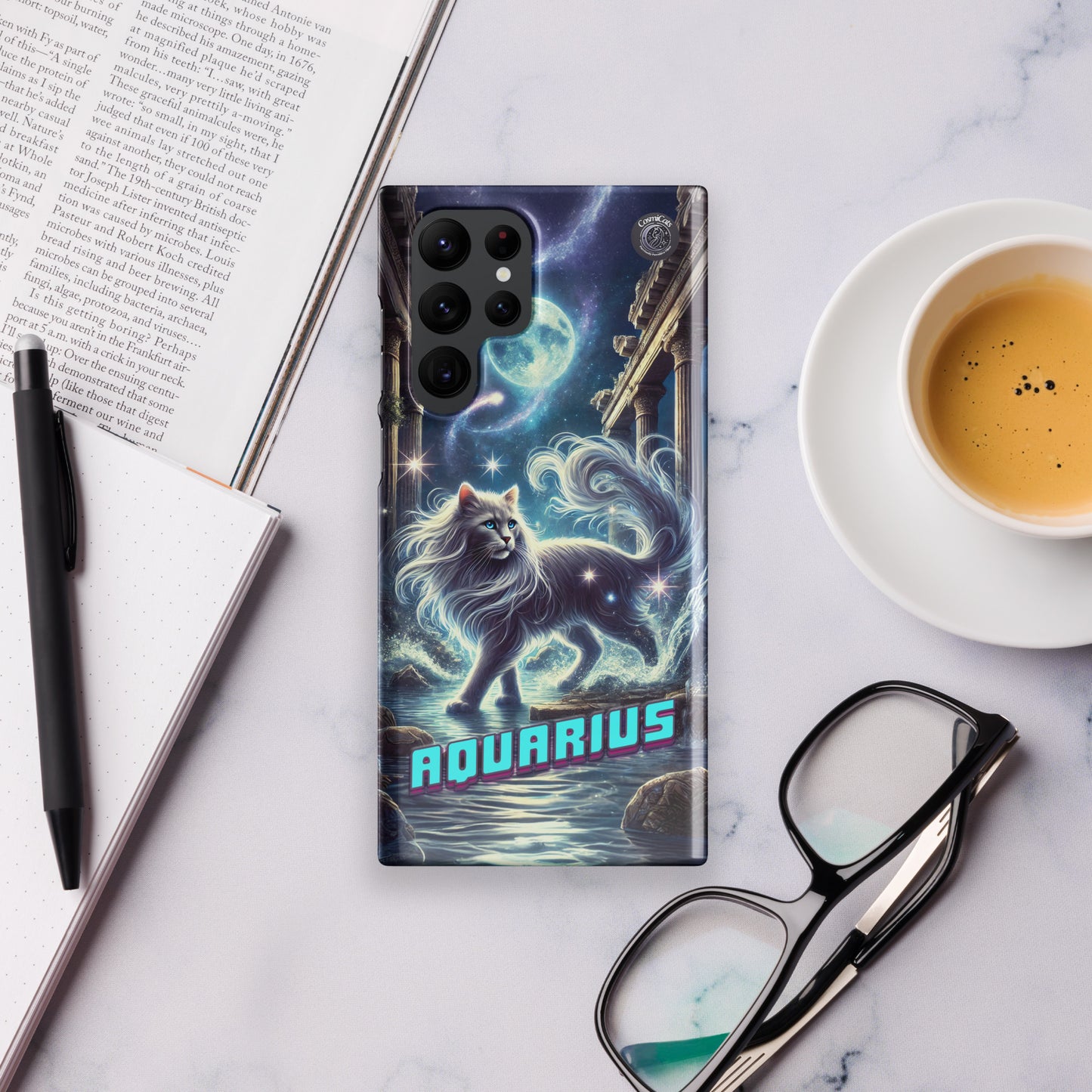 CosmiCats: ZodiCats Aquarius Snap case for Samsung®