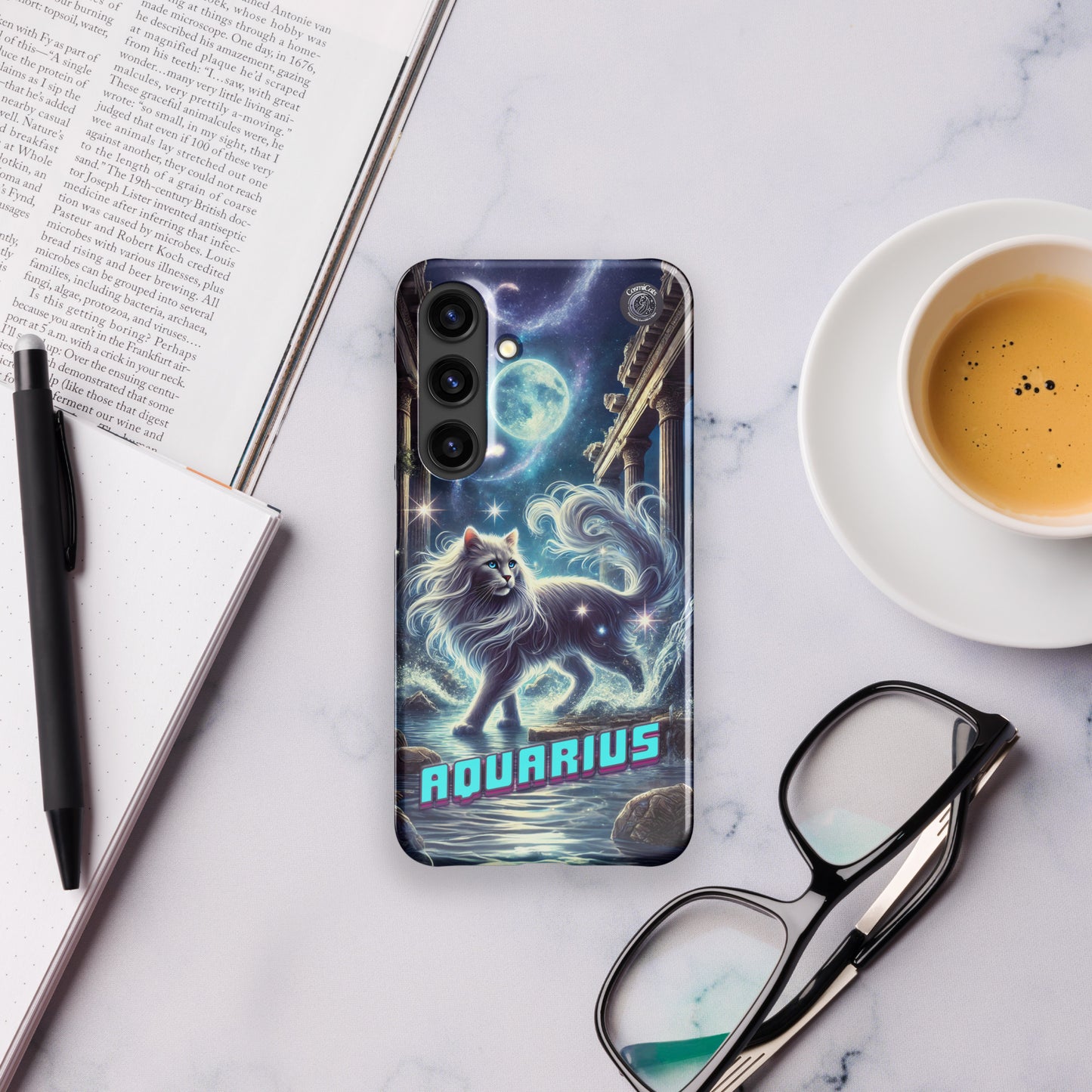 CosmiCats: ZodiCats Aquarius Snap case for Samsung®