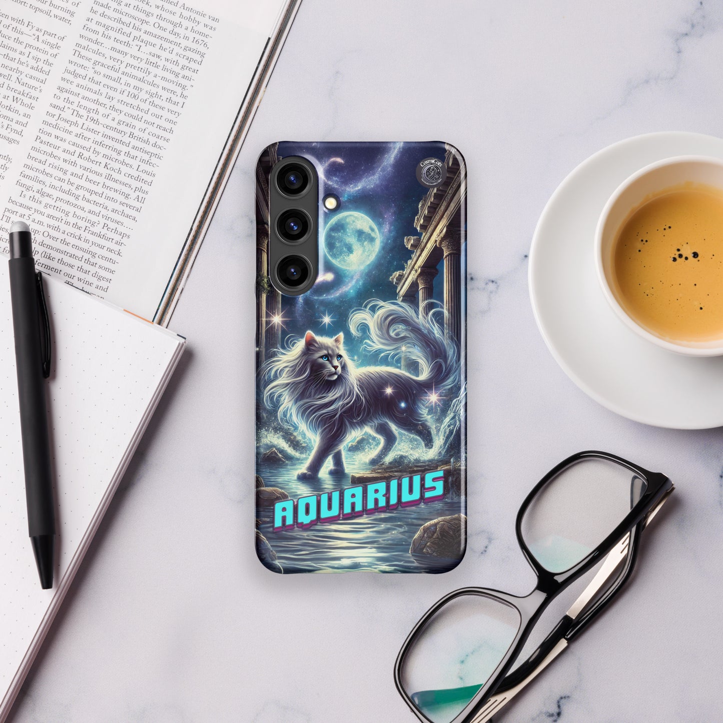 CosmiCats: ZodiCats Aquarius Snap case for Samsung®