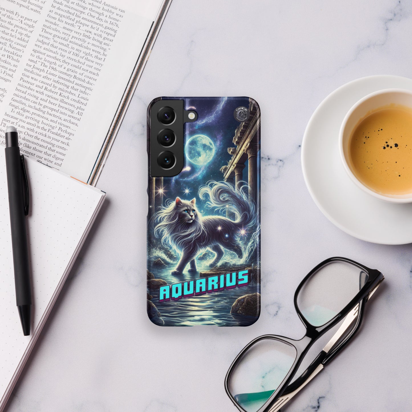 CosmiCats: ZodiCats Aquarius Snap case for Samsung®