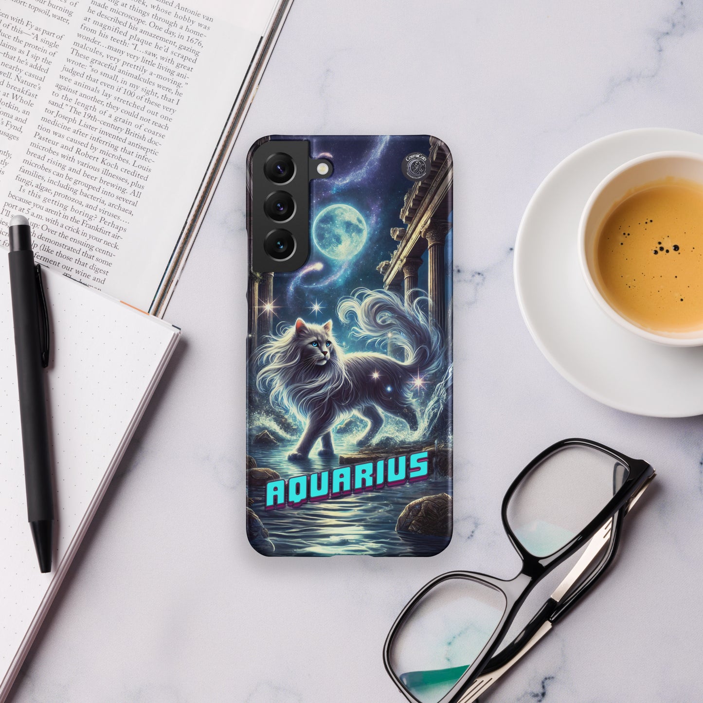 CosmiCats: ZodiCats Aquarius Snap case for Samsung®