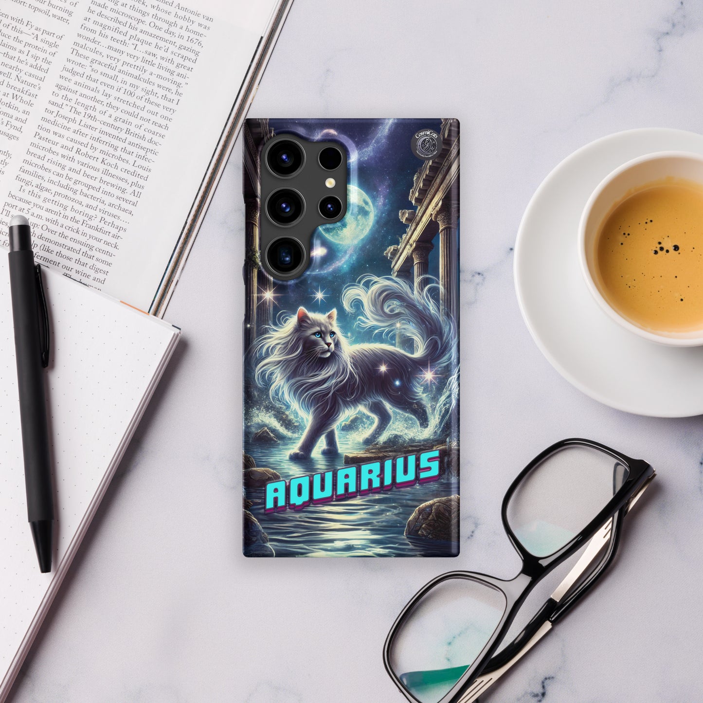 CosmiCats: ZodiCats Aquarius Snap case for Samsung®